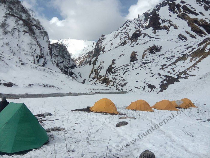 Hunting camp in Nepal
