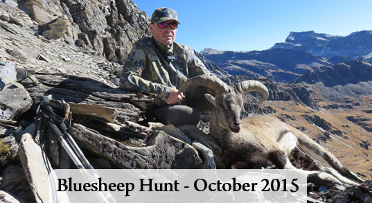 Bluesheep Hunt October 2015